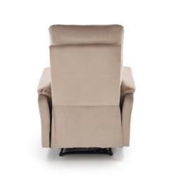 'CROCUS Relaxation Armchair with Electric Reclining Function, Beige' 'CROCUS Relaxation Armchair with Electric Reclining Function, Beige'