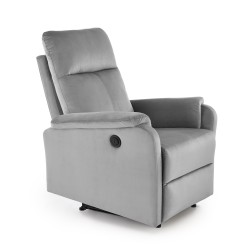 'CROCUS Relaxation Armchair with Electric Reclining Function, Ash Grey' 'CROCUS Relaxation Armchair with Electric Reclining Function, Ash Grey'