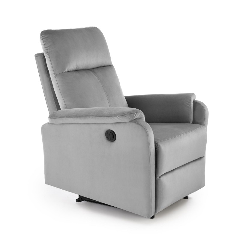 'CROCUS Relaxation Armchair with Electric Reclining Function, Ash Grey' 'CROCUS Relaxation Armchair with Electric Reclining Function, Ash Grey'