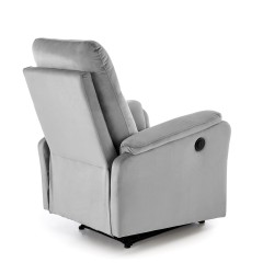 'CROCUS Relaxation Armchair with Electric Reclining Function, Ash Grey' 'CROCUS Relaxation Armchair with Electric Reclining Function, Ash Grey'