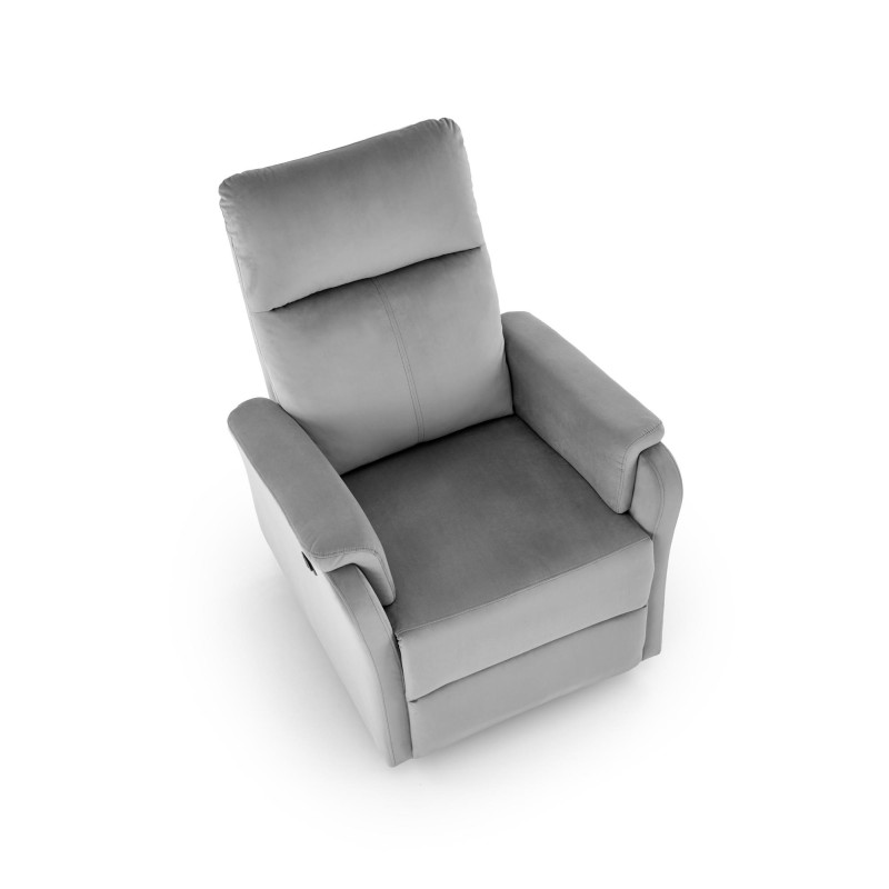 'CROCUS Relaxation Armchair with Electric Reclining Function, Ash Grey' 'CROCUS Relaxation Armchair with Electric Reclining Function, Ash Grey'