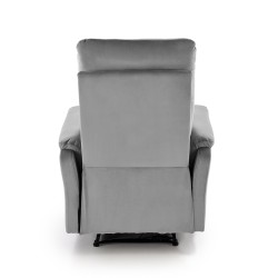 'CROCUS Relaxation Armchair with Electric Reclining Function, Ash Grey' 'CROCUS Relaxation Armchair with Electric Reclining Function, Ash Grey'