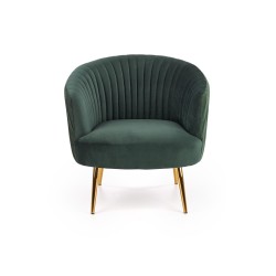 'CROWN Relaxation Armchair Dark Green / Gold' 'CROWN Relaxation Armchair Dark Green / Gold'