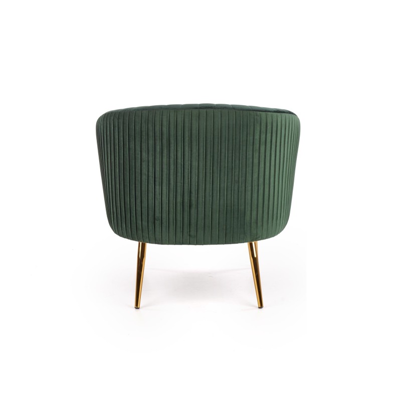 'CROWN Relaxation Armchair Dark Green / Gold' 'CROWN Relaxation Armchair Dark Green / Gold'