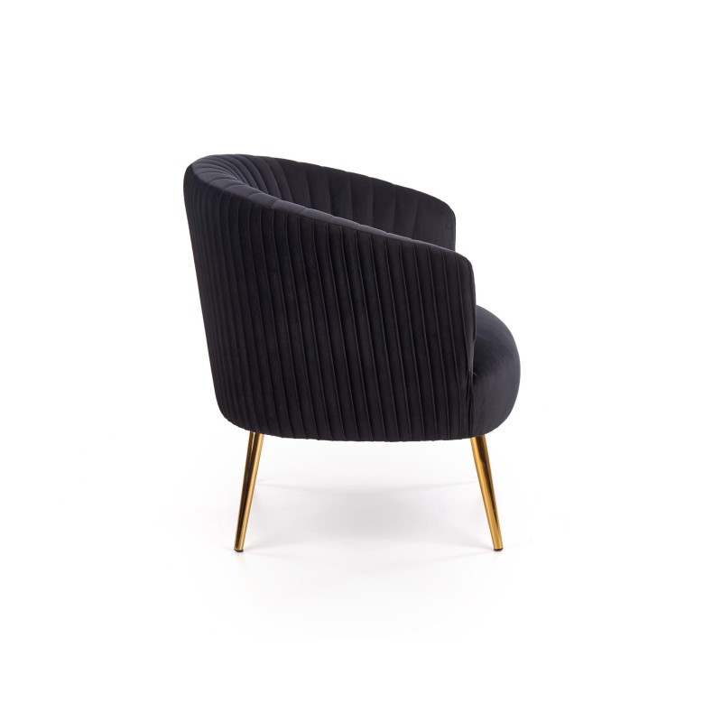 'CROWN Relaxation Chair Black / Gold' 'CROWN Relaxation Chair Black / Gold'