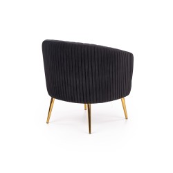 'CROWN Relaxation Chair Black / Gold' 'CROWN Relaxation Chair Black / Gold'