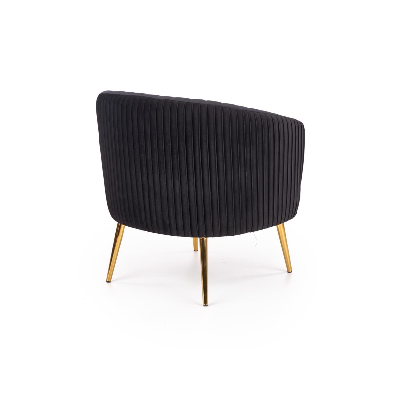 'CROWN Relaxation Chair Black / Gold' 'CROWN Relaxation Chair Black / Gold'