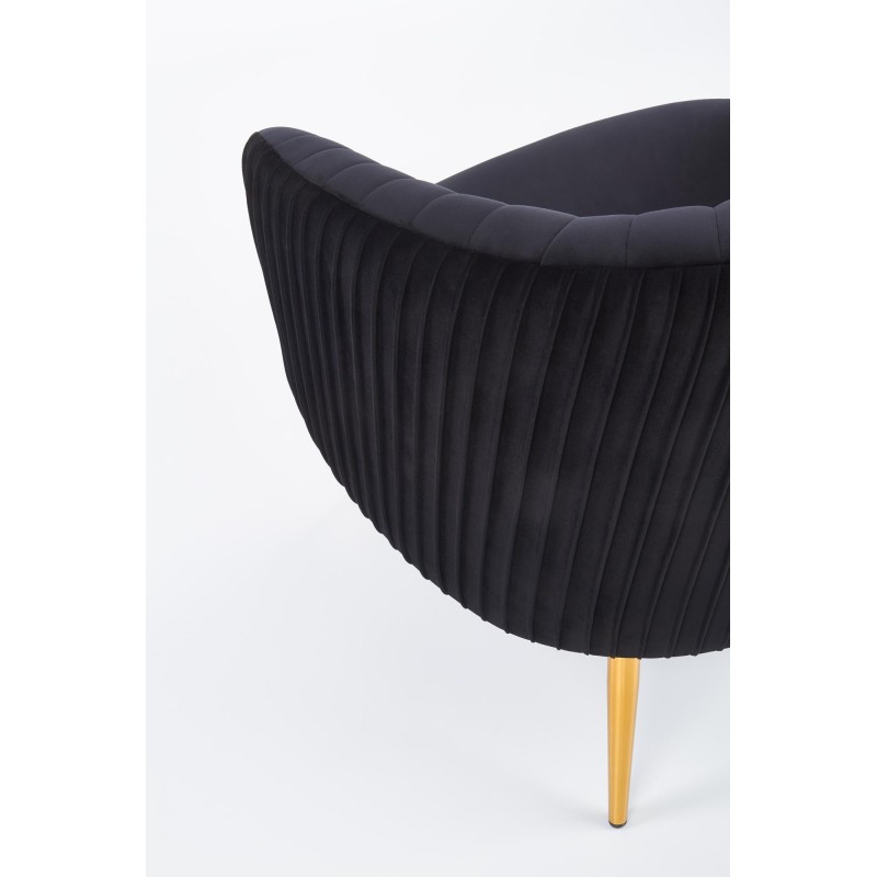 'CROWN Relaxation Chair Black / Gold' 'CROWN Relaxation Chair Black / Gold'