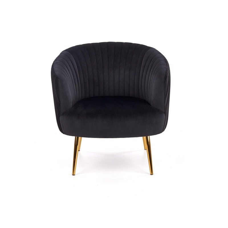 'CROWN Relaxation Chair Black / Gold' 'CROWN Relaxation Chair Black / Gold'