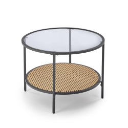 'DAKOTA Smoked/Natural Coffee Table' 'DAKOTA Smoked/Natural Coffee Table'