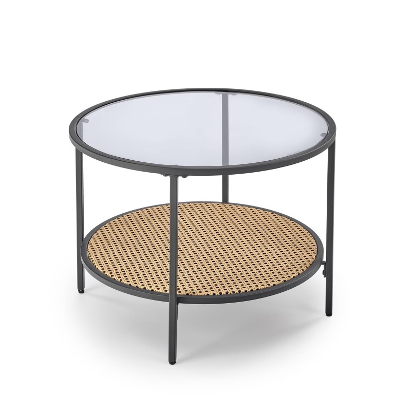 'DAKOTA Smoked/Natural Coffee Table' 'DAKOTA Smoked/Natural Coffee Table'