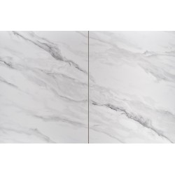 "DANCAN Extendable Table, White Marble / Ash Grey / Light Ash Grey / Black" "DANCAN Extendable Table, White Marble / Ash Grey / Light Ash Grey / Black"