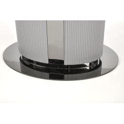"DANCAN Extendable Table, White Marble / Ash Grey / Light Ash Grey / Black" "DANCAN Extendable Table, White Marble / Ash Grey / Light Ash Grey / Black"