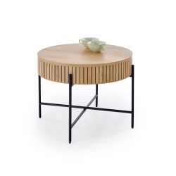'DANTE Set of 2 Benches, Natural / Black' 'DANTE Set of 2 Benches, Natural / Black'