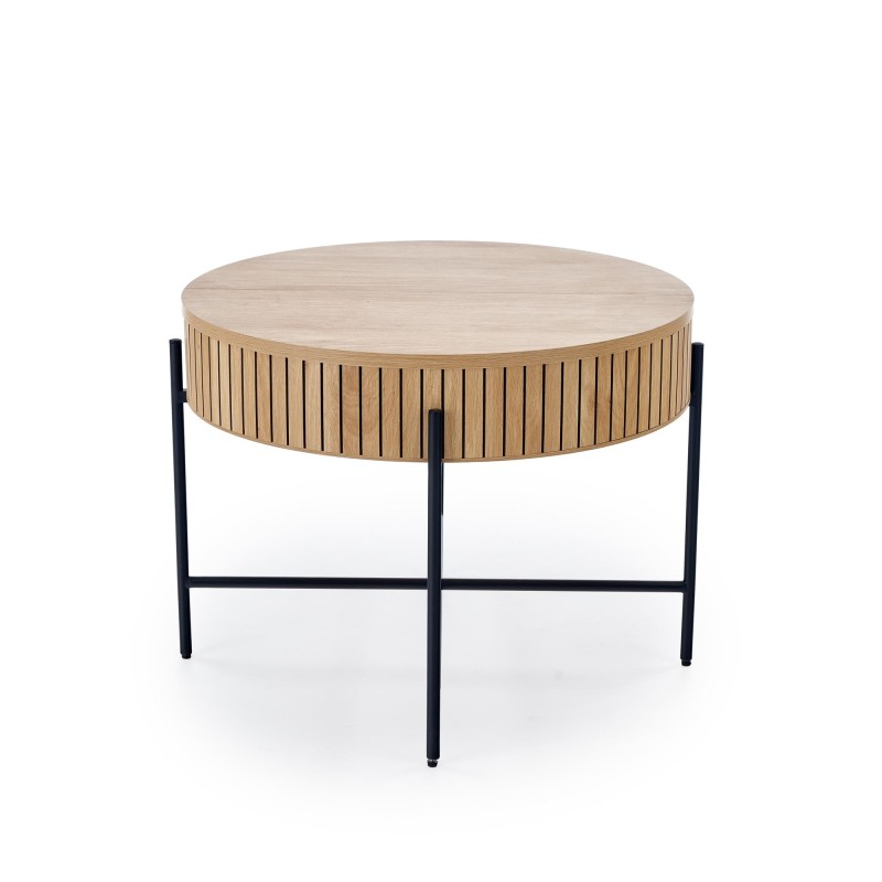 'DANTE Set of 2 Benches, Natural / Black' 'DANTE Set of 2 Benches, Natural / Black'