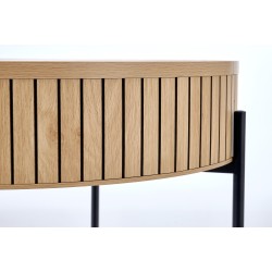 'DANTE Set of 2 Benches, Natural / Black' 'DANTE Set of 2 Benches, Natural / Black'