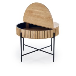 'DANTE Set of 2 Benches, Natural / Black' 'DANTE Set of 2 Benches, Natural / Black'