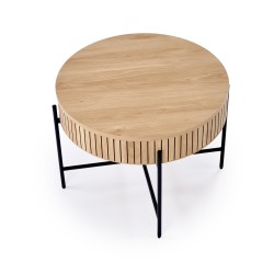 'DANTE Set of 2 Benches, Natural / Black' 'DANTE Set of 2 Benches, Natural / Black'