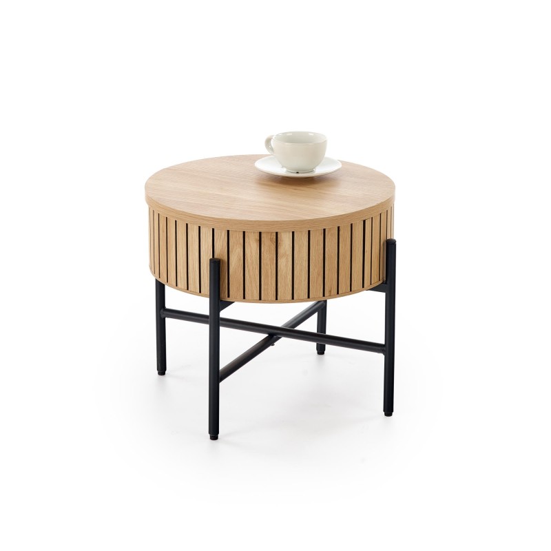 'DANTE Set of 2 Benches, Natural / Black' 'DANTE Set of 2 Benches, Natural / Black'