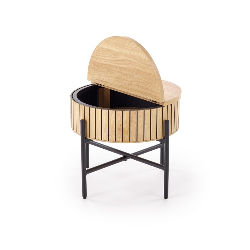 'DANTE Set of 2 Benches, Natural / Black' 'DANTE Set of 2 Benches, Natural / Black'