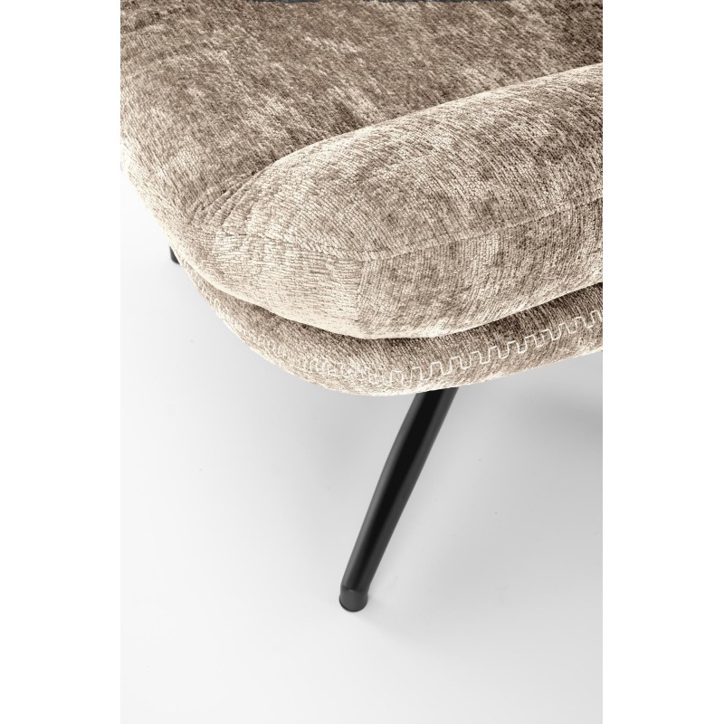 'DARIO Relaxation Armchair with Footrest and Rocking Function, Beige' 'DARIO Relaxation Armchair with Footrest and Rocking Function, Beige'