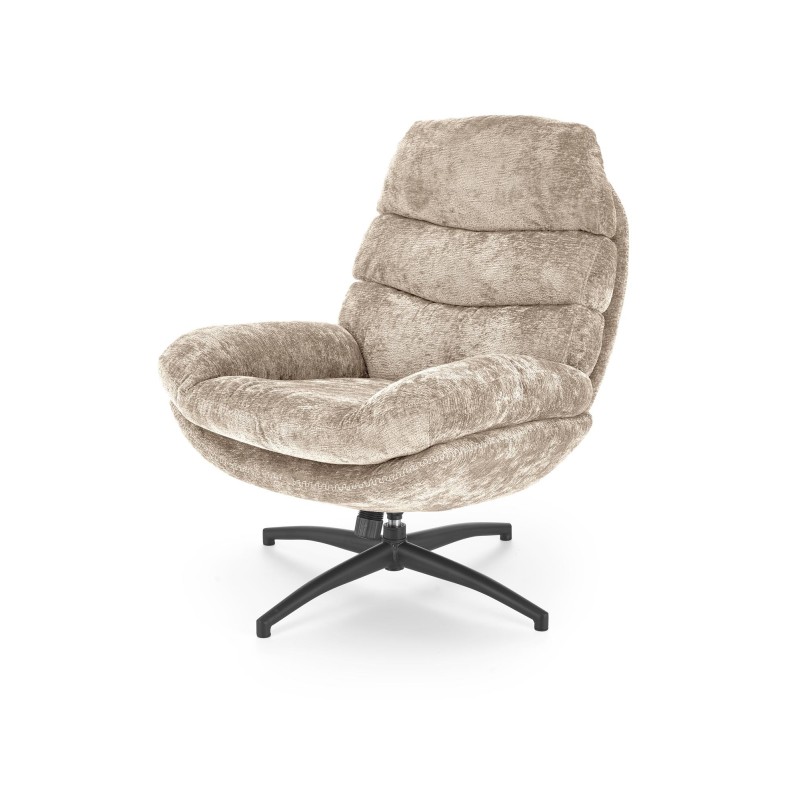 'DARIO Relaxation Armchair with Footrest and Rocking Function, Beige' 'DARIO Relaxation Armchair with Footrest and Rocking Function, Beige'