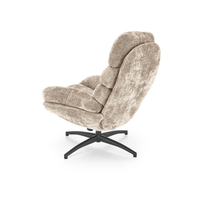 'DARIO Relaxation Armchair with Footrest and Rocking Function, Beige' 'DARIO Relaxation Armchair with Footrest and Rocking Function, Beige'