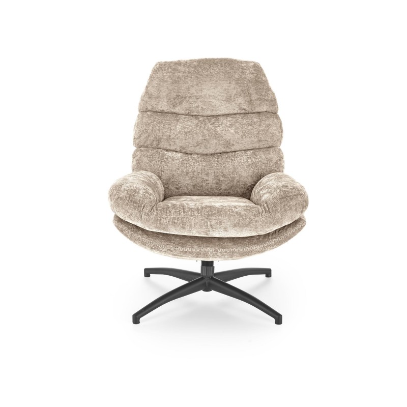 'DARIO Relaxation Armchair with Footrest and Rocking Function, Beige' 'DARIO Relaxation Armchair with Footrest and Rocking Function, Beige'