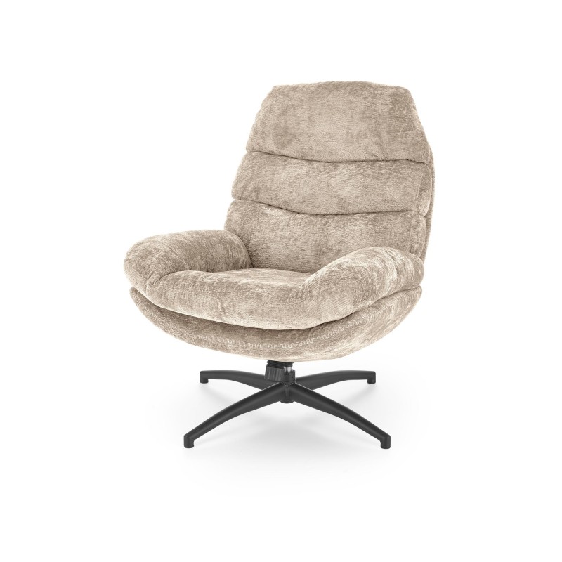 'DARIO Relaxation Armchair with Footrest and Rocking Function, Beige' 'DARIO Relaxation Armchair with Footrest and Rocking Function, Beige'