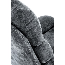 'DARIO Relaxation Armchair with Footrest and Rocking Function, Blue' 'DARIO Relaxation Armchair with Footrest and Rocking Function, Blue'