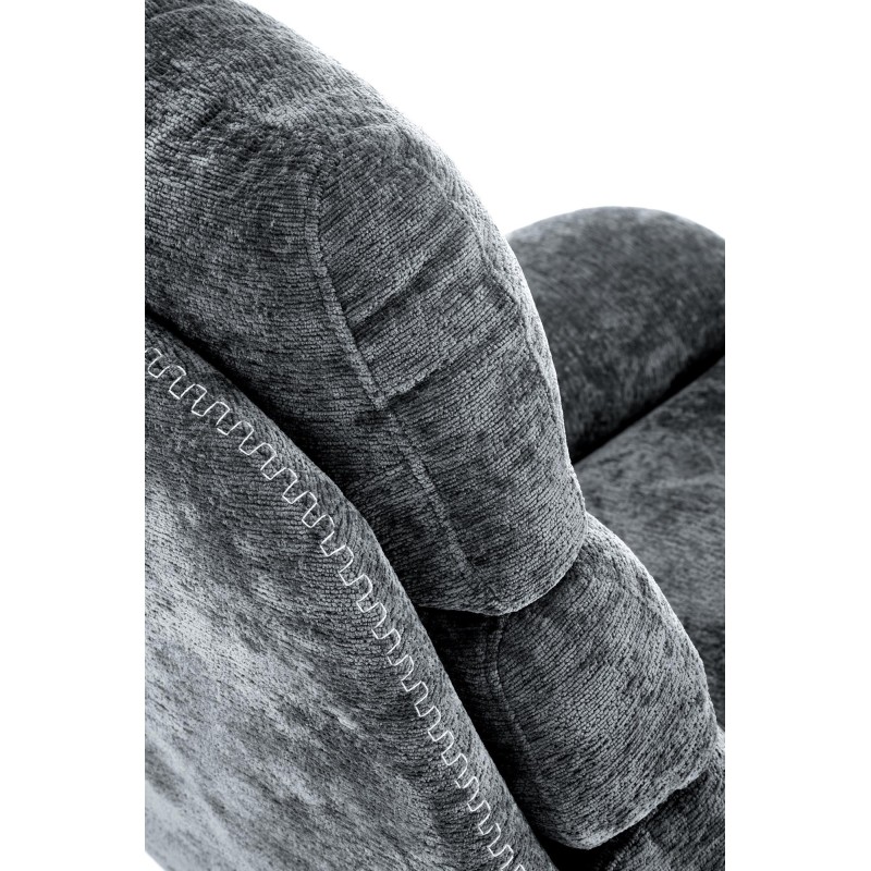 'DARIO Relaxation Armchair with Footrest and Rocking Function, Blue' 'DARIO Relaxation Armchair with Footrest and Rocking Function, Blue'