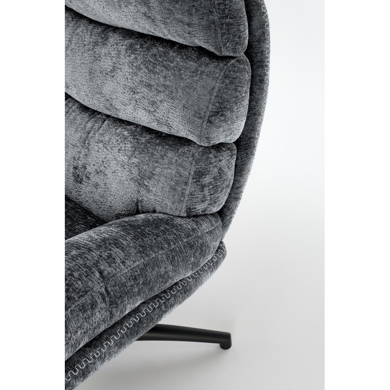 'DARIO Relaxation Armchair with Footrest and Rocking Function, Blue' 'DARIO Relaxation Armchair with Footrest and Rocking Function, Blue'
