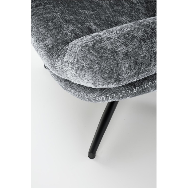 'DARIO Relaxation Armchair with Footrest and Rocking Function, Blue' 'DARIO Relaxation Armchair with Footrest and Rocking Function, Blue'