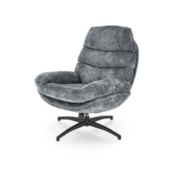 'DARIO Relaxation Armchair with Footrest and Rocking Function, Blue' 'DARIO Relaxation Armchair with Footrest and Rocking Function, Blue'