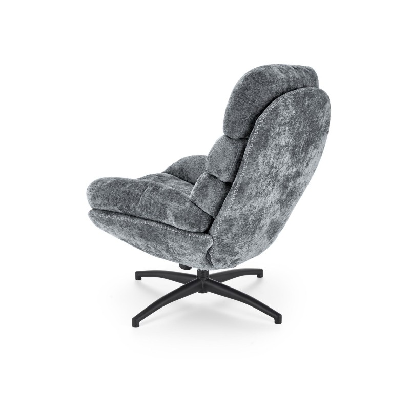 'DARIO Relaxation Armchair with Footrest and Rocking Function, Blue' 'DARIO Relaxation Armchair with Footrest and Rocking Function, Blue'