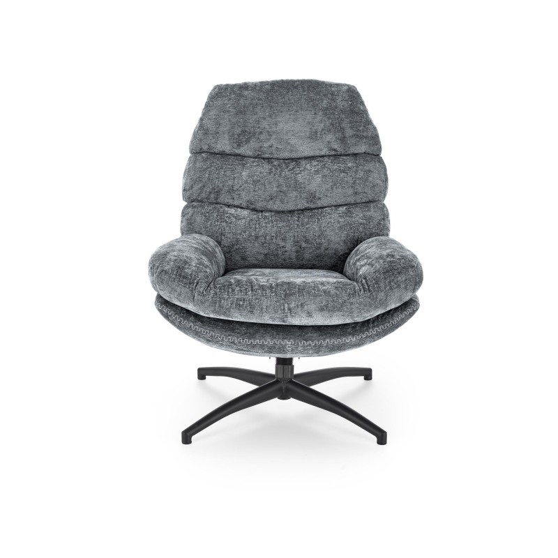 'DARIO Relaxation Armchair with Footrest and Rocking Function, Blue' 'DARIO Relaxation Armchair with Footrest and Rocking Function, Blue'