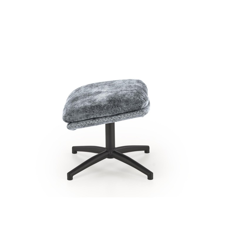 'DARIO Relaxation Armchair with Footrest and Rocking Function, Blue' 'DARIO Relaxation Armchair with Footrest and Rocking Function, Blue'