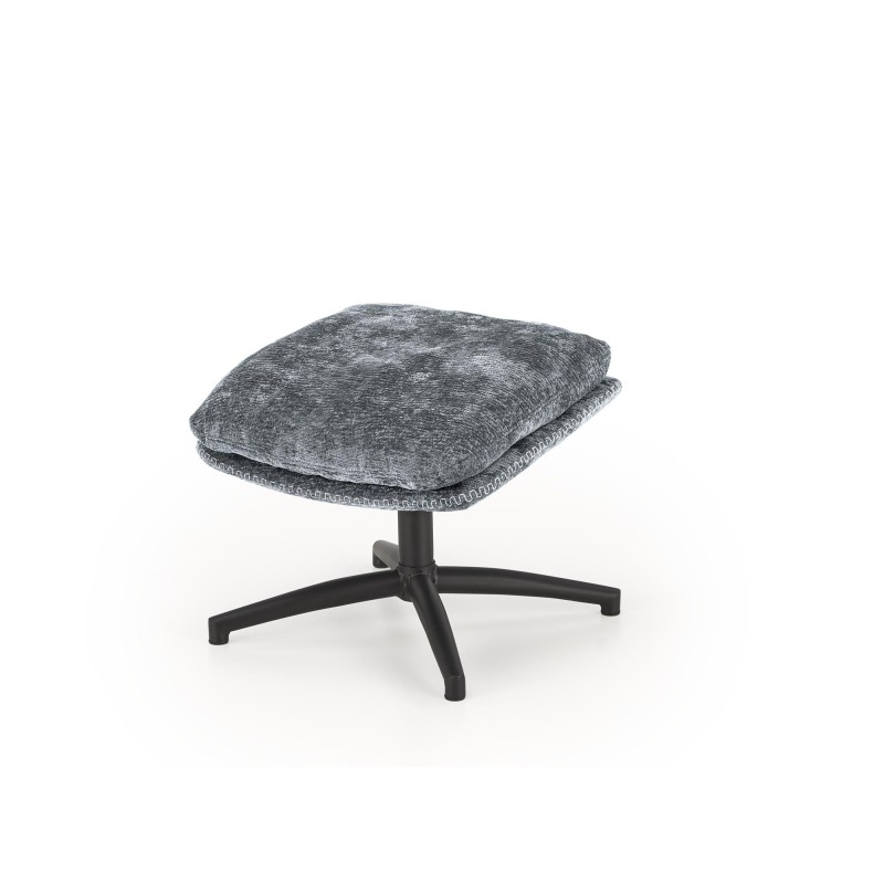 'DARIO Relaxation Armchair with Footrest and Rocking Function, Blue' 'DARIO Relaxation Armchair with Footrest and Rocking Function, Blue'