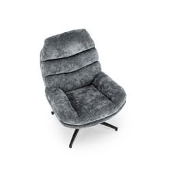 'DARIO Relaxation Armchair with Footrest and Rocking Function, Blue' 'DARIO Relaxation Armchair with Footrest and Rocking Function, Blue'