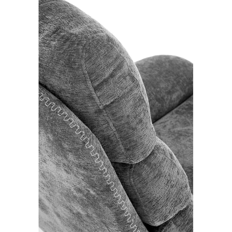 'DARIO Relaxation Armchair with Footrest and Rocking Function, Ash Grey' 'DARIO Relaxation Armchair with Footrest and Rocking Function, Ash Grey'