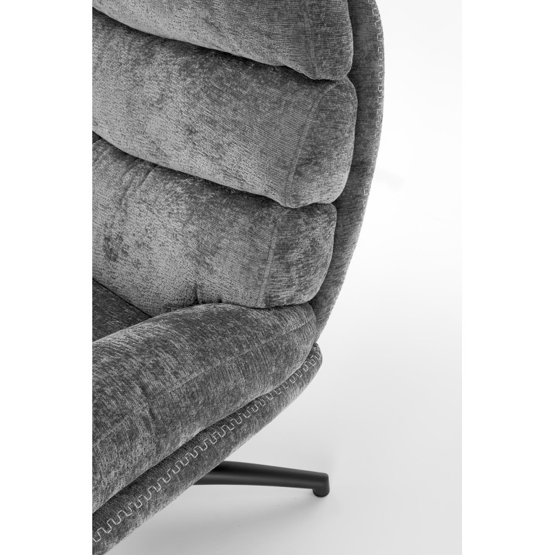 'DARIO Relaxation Armchair with Footrest and Rocking Function, Ash Grey' 'DARIO Relaxation Armchair with Footrest and Rocking Function, Ash Grey'