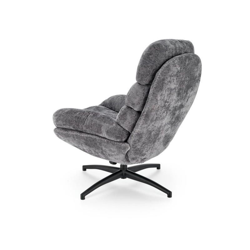 'DARIO Relaxation Armchair with Footrest and Rocking Function, Ash Grey' 'DARIO Relaxation Armchair with Footrest and Rocking Function, Ash Grey'