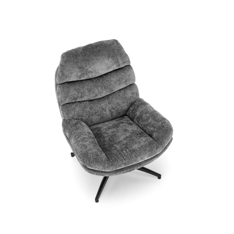 'DARIO Relaxation Armchair with Footrest and Rocking Function, Ash Grey' 'DARIO Relaxation Armchair with Footrest and Rocking Function, Ash Grey'