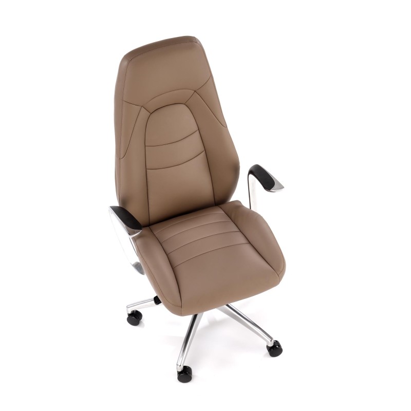 DARWIN fotel gabinetowy cappuccino (1p 1szt) DARWIN fotel gabinetowy cappuccino (1p 1szt)