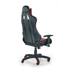 DEFENDER fotel gabinetowy czarno-czerwony DEFENDER fotel gabinetowy czarno-czerwony