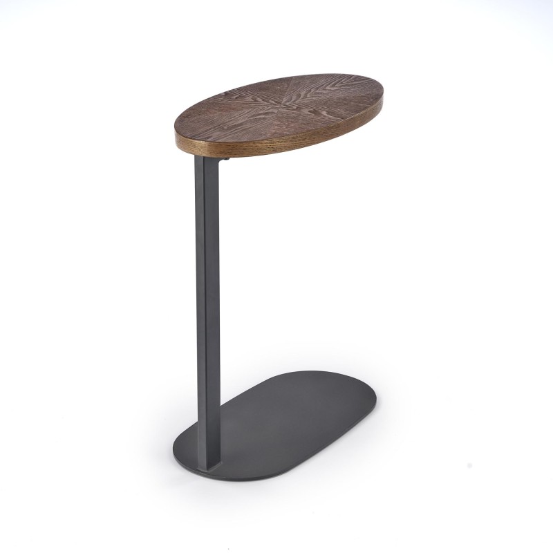 'DELPHI Walnut/Black Coffee Table' 'DELPHI Walnut/Black Coffee Table'