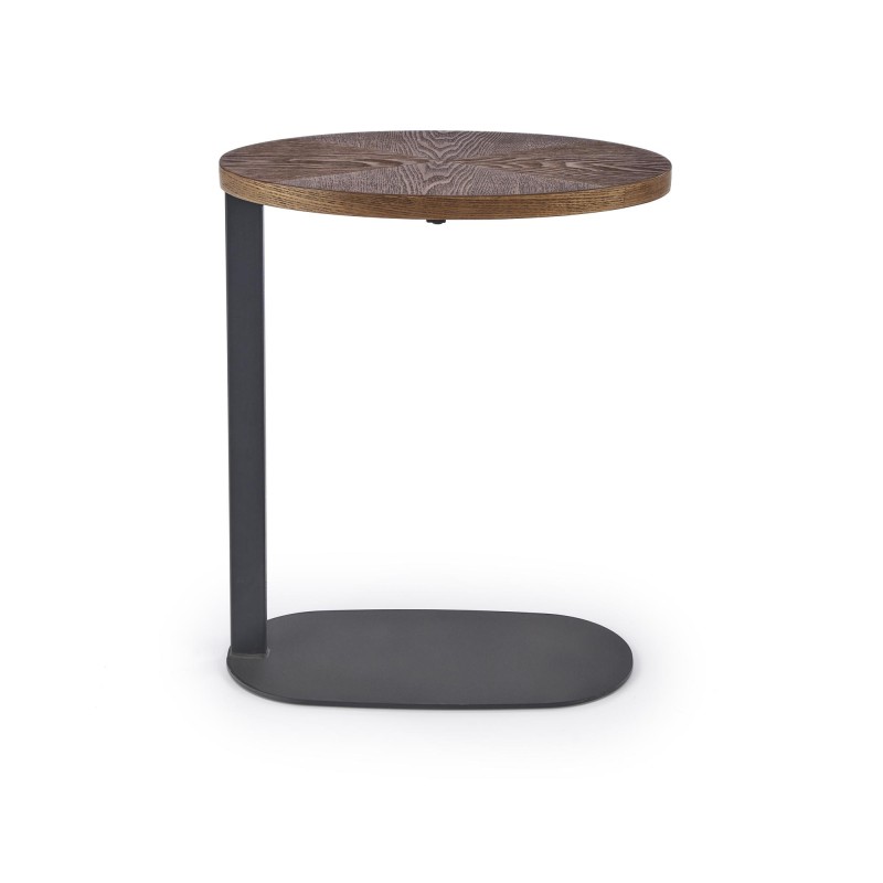 'DELPHI Walnut/Black Coffee Table' 'DELPHI Walnut/Black Coffee Table'