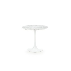 'DENVER Table, Top - White Marble, Leg - White' 'DENVER Table, Top - White Marble, Leg - White'