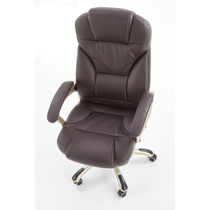 'DESMOND Dark Brown Office Chair' 'DESMOND Dark Brown Office Chair'
