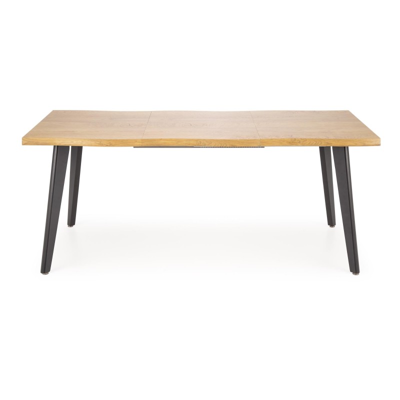 DICKSON 2 stół rozkładany 150-210/90 cm, blat - naturalny, nogi - czarny DICKSON 2 stół rozkładany 150-210/90 cm, blat - naturalny, nogi - czarny